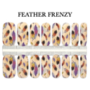 Feather Frenzy Fall Nail Wraps