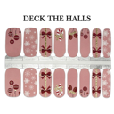 Deck the Halls Christmas Nail Wraps