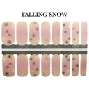 Falling Snow Christmas Nail Wraps