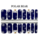 Polar Bear Christmas Nail Wraps