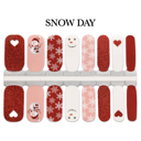 Snow Day Christmas Nail Wraps