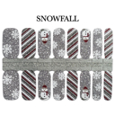 Snowfall Christmas Nail Wraps