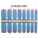 Aurora Sky Glitter Nail Wraps