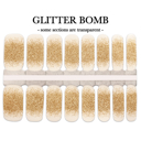 Glitter Bomb Glitter Nail Wraps