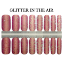 Glitter in the Air Nail Wraps