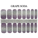 Grape Soda Glitter Nail Wraps