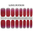 Love Potion Glitter Nail Wraps