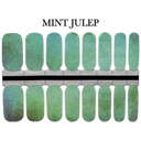 Mint Julep Glitter Nail Wraps