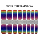 Over the Rainbow Glitter Nail Wraps