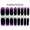 Purple Potion Glitter Nail Wraps