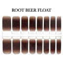 Root Beer Float Glitter Nail Wraps