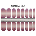 Sparks Fly Glitter Nail Wraps