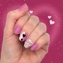 Game of Love Valentines Nail Wraps  |  Non-Toxic Nail Polish Stickers, Decals, and Strips for DIY Manicures