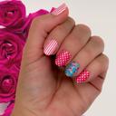 Vintage Rose Valentines Nail Wraps  |  Non-Toxic Nail Polish Stickers, Decals, and Strips for DIY Manicures