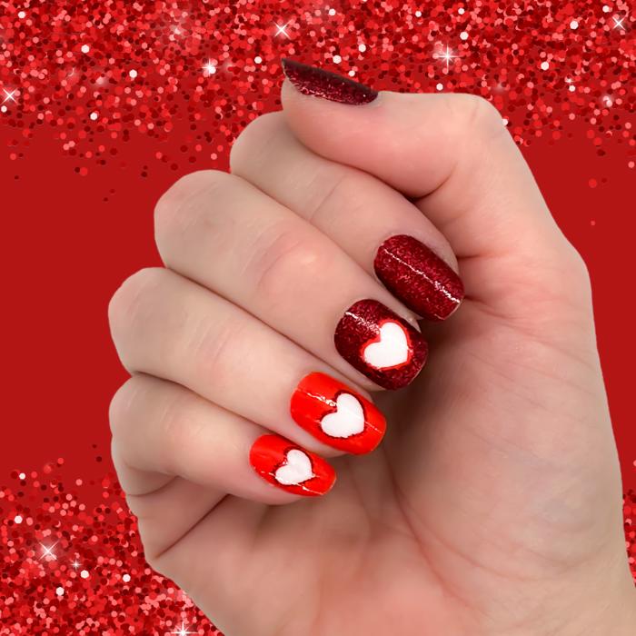 Valentines Nail Wraps