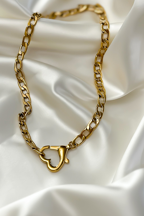 Heart Clasp Necklace