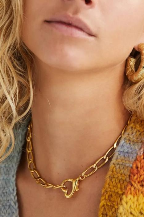 Heart Clasp Necklace