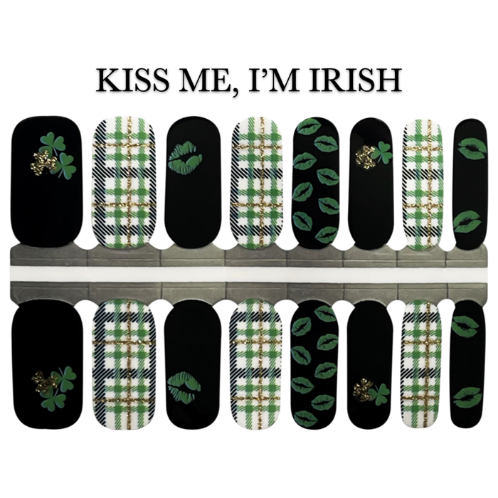 St Patricks Nail Wraps