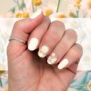 Shasta Daisy Spring Nail Wraps  |  Non-Toxic Nail Polish Stickers, Decals, and Strips for DIY Manicures