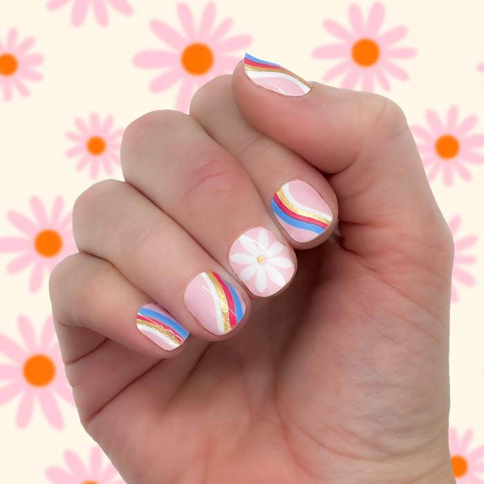 Spring Nail Wraps  |  Non-Toxic Nail Polish Stickers, Decals, and Strips for DIY Manicures