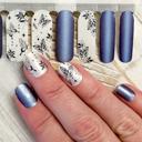 Flutter Spring Nail Wraps  |  Non-Toxic Nail Polish Stickers, Decals, and Strips for DIY Manicures