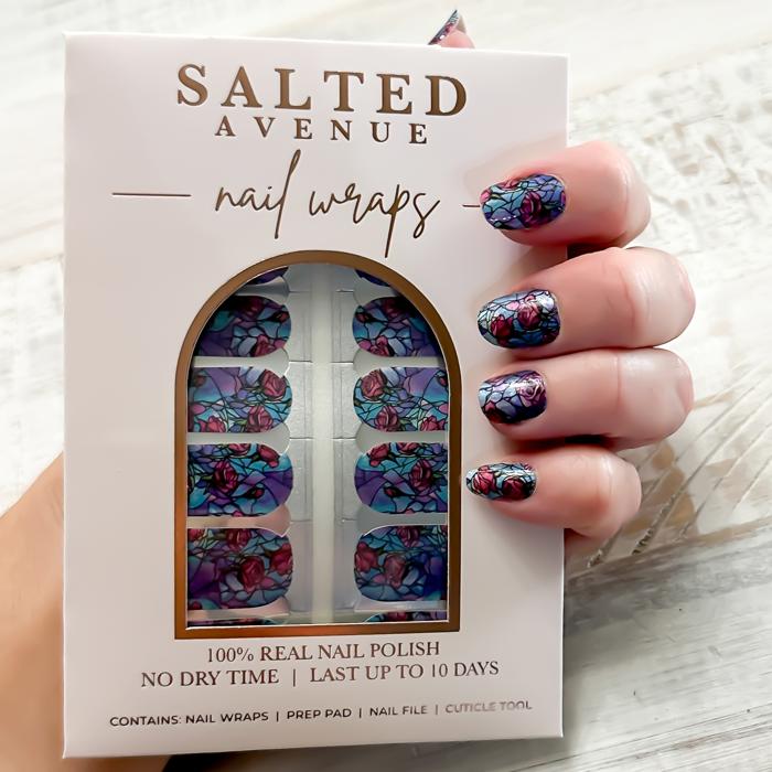 Spring Nail Wraps  |  Non-Toxic Nail Polish Stickers, Decals, and Strips for DIY Manicures