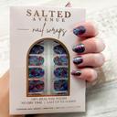 Glass Rose Spring Nail Wraps  |  Non-Toxic Nail Polish Stickers, Decals, and Strips for DIY Manicures