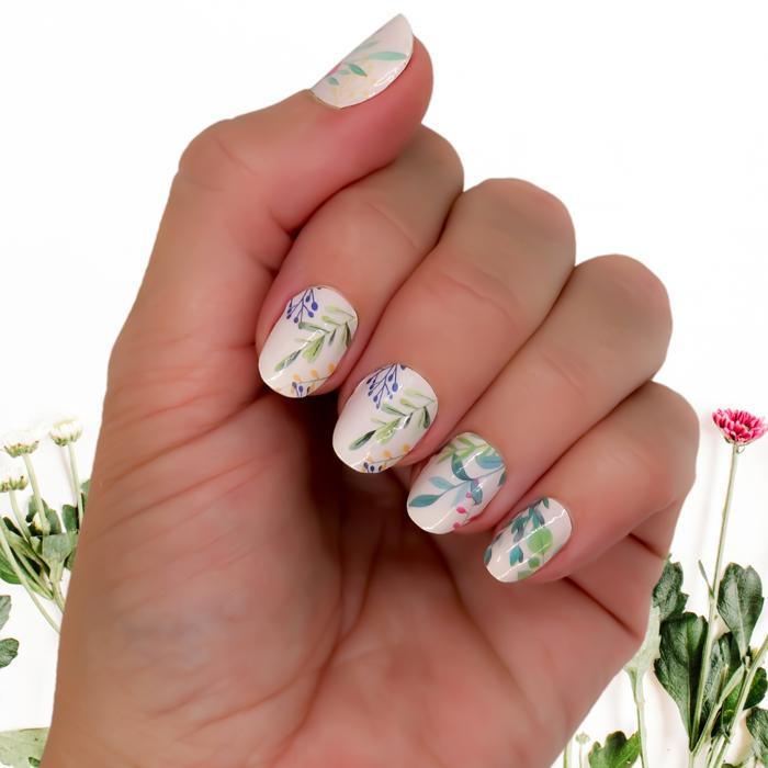 Spring Nail Wraps  |  Non-Toxic Nail Polish Stickers, Decals, and Strips for DIY Manicures