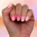 Chevron Ombré Spring Nail Wraps  |  Non-Toxic Nail Polish Stickers, Decals, and Strips for DIY Manicures