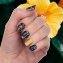 Haiwaiian Hibiscus Vacation Nail Wraps  |  Non-Toxic Nail Polish Stickers, Decals, and Strips for DIY Manicures