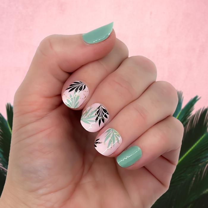 Vacation Nail Wraps  |  Non-Toxic Nail Polish Stickers, Decals, and Strips for DIY Manicures