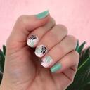 Lovely Luau Vacation Nail Wraps  |  Non-Toxic Nail Polish Stickers, Decals, and Strips for DIY Manicures