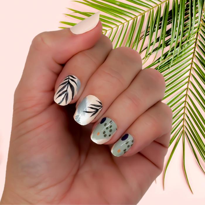 Vacation Nail Wraps  |  Non-Toxic Nail Polish Stickers, Decals, and Strips for DIY Manicures