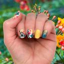 Oasis Grove Vacation Nail Wraps  |  Non-Toxic Nail Polish Stickers, Decals, and Strips for DIY Manicures