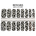 Beware Spooky Halloween Nail Wraps  |  Non-Toxic Nail Polish Stickers, Decals, and Strips for DIY Manicures