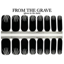 From the Grave Spooky Halloween Nail Wraps  |  Non-Toxic Nail Polish Stickers, Decals, and Strips for DIY Manicures