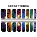 Ghost Stories Spooky Halloween Nail Wraps  |  Non-Toxic Nail Polish Stickers, Decals, and Strips for DIY Manicures