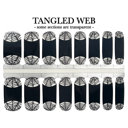 Tangled Web Spooky Halloween Nail Wraps  |  Non-Toxic Nail Polish Stickers, Decals, and Strips for DIY Manicures