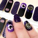 Witching Hour Spooky Halloween Nail Wraps  |  Non-Toxic Nail Polish Stickers, Decals, and Strips for DIY Manicures