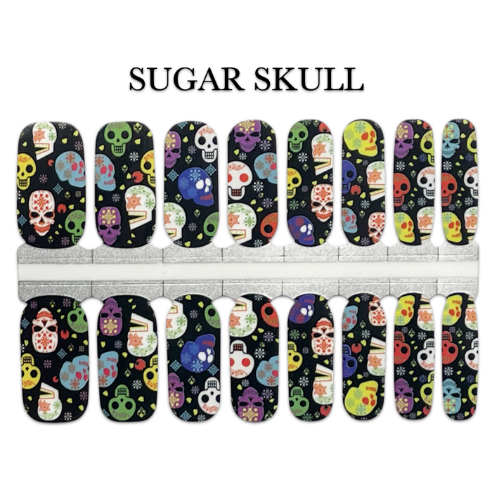 Not-So-Scary Halloween Nail Wraps  |  Non-Toxic Nail Polish Stickers, Decals, and Strips for DIY Manicures