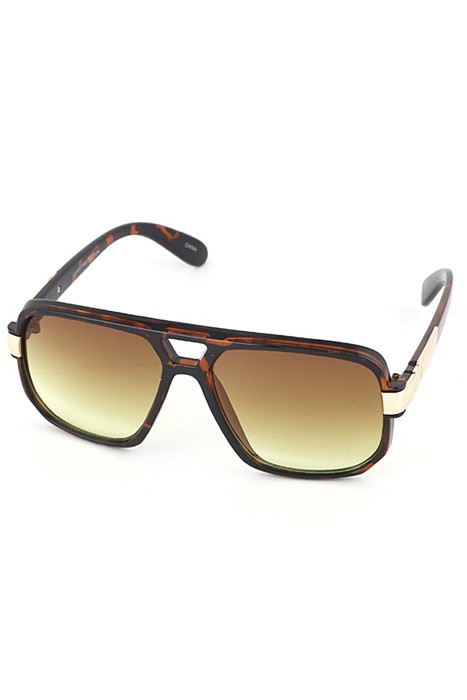 Gradient Tint Aviator Sunglasses