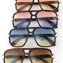  Gradient Tint Aviator Sunglasses