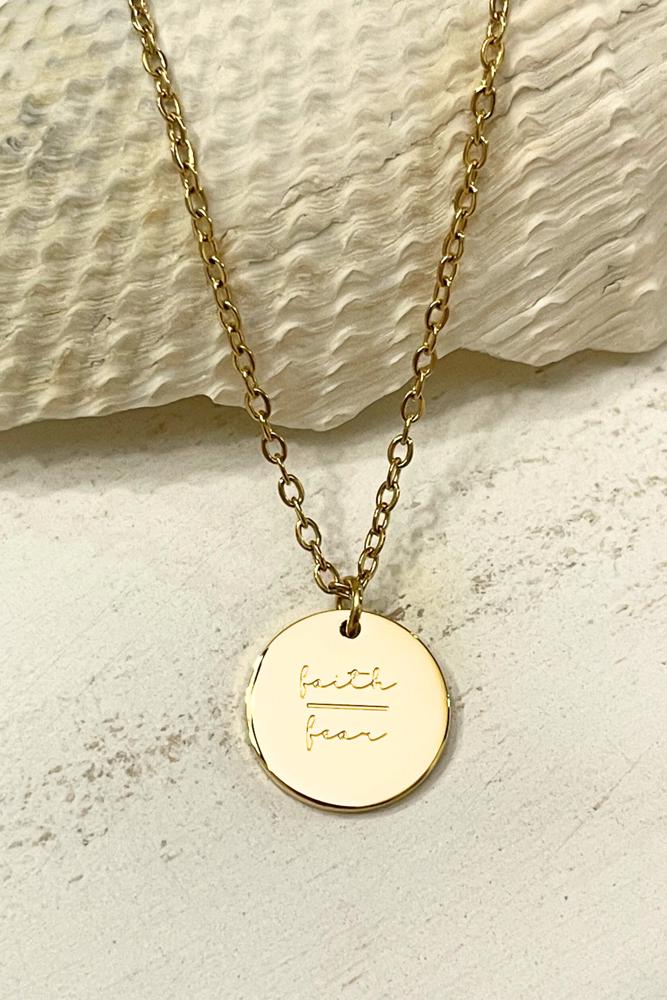 Faith/Fear Necklace