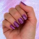 Amethyst Glitter Nail Wraps