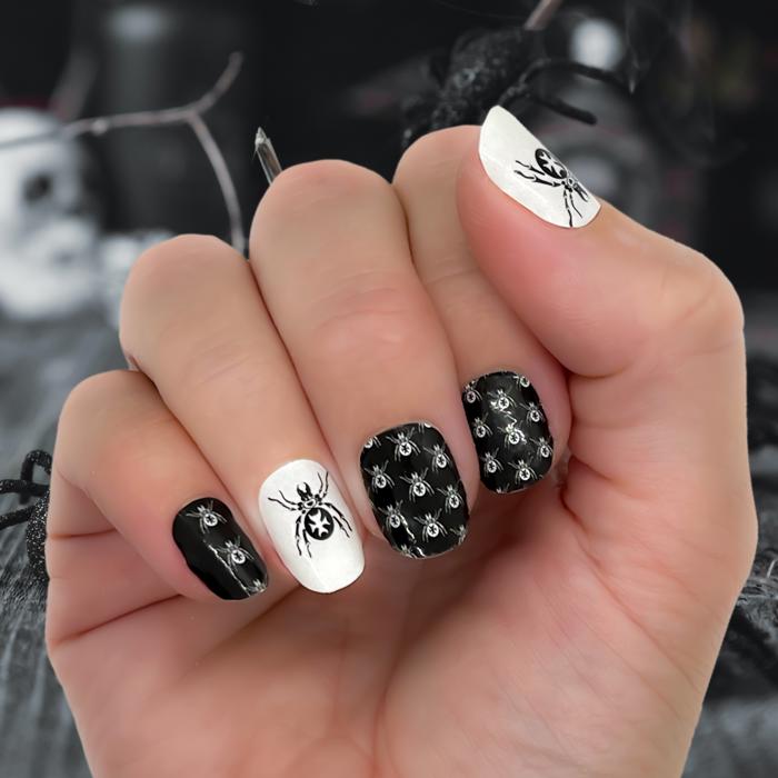 Spooky Halloween Nail Wraps  |  Non-Toxic Nail Polish Stickers, Decals, and Strips for DIY Manicures