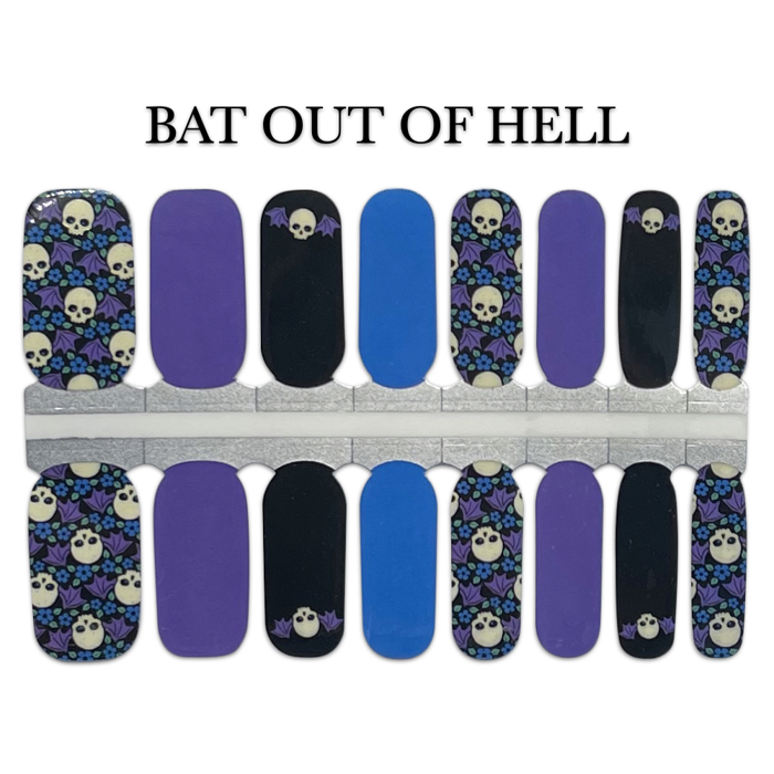 Spooky Halloween Nail Wraps  |  Non-Toxic Nail Polish Stickers, Decals, and Strips for DIY Manicures