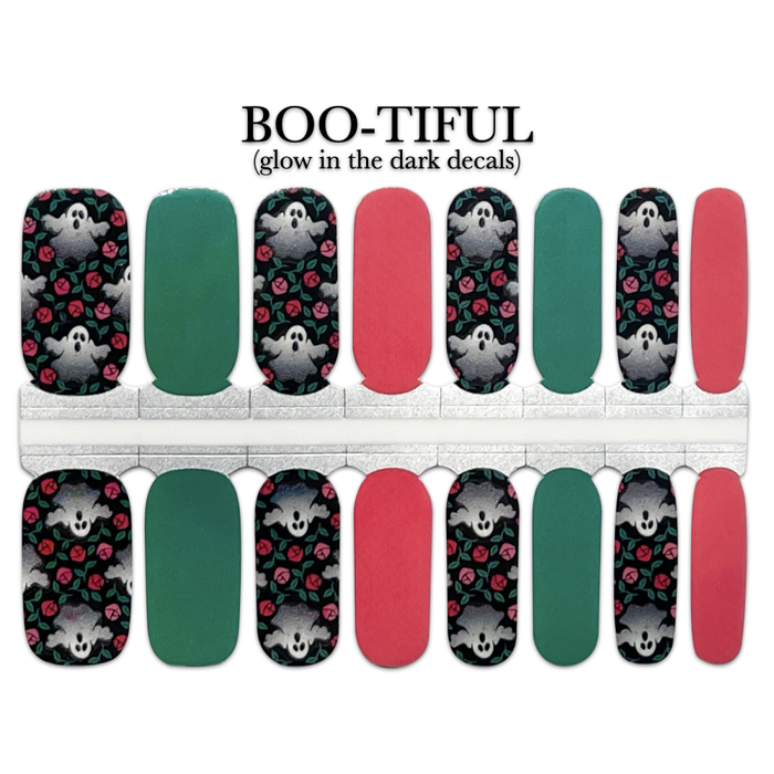 Not-So-Scary Halloween Nail Wraps  |  Non-Toxic Nail Polish Stickers, Decals, and Strips for DIY Manicures