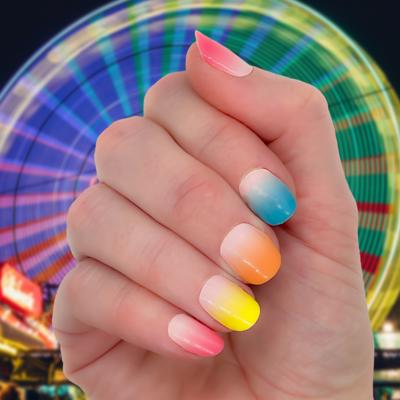 Color Wheel Nail Wraps | Non-Toxic Nail Polish Stickers, Decals, and Strips for DIY Manicures