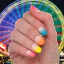  Color Wheel Nail Wraps | Non-Toxic Nail Polish Stickers, Decals, and Strips for DIY Manicures