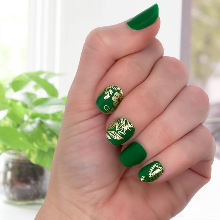 St Patricks Nail Wraps